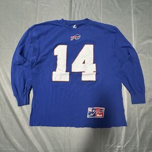 Majestic Buffalo Bills Sammy Watkins Shirt Mens XL Long Sleeve Blue Jersey